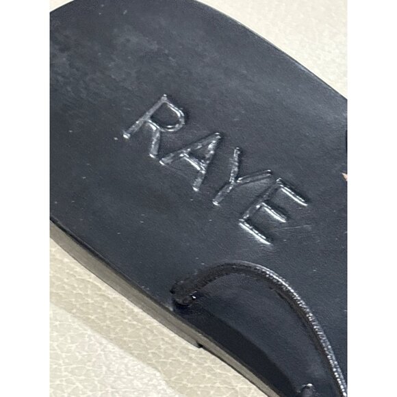 RAYE Spur Sandals in Black 8.5 with Box Womens wrap flats - Picture 7 of 9